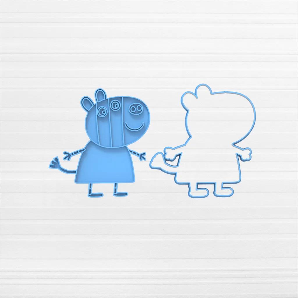 Zoe Cebra - Peppa Pig